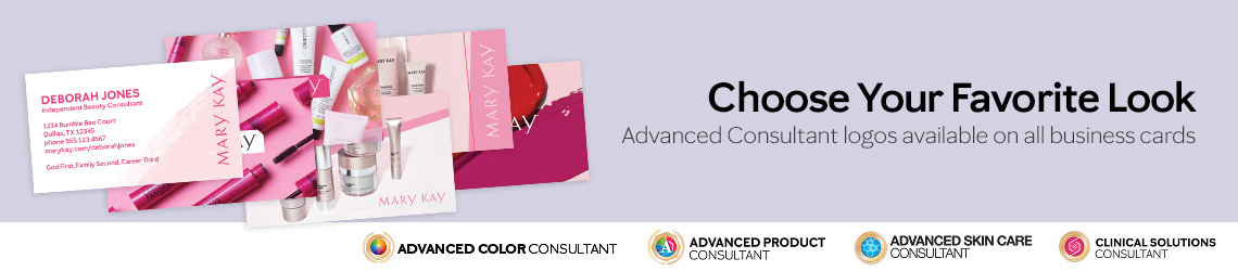 Choose Your Favorite Look. Advanced Consultant Logos  Avaliable on all business cards