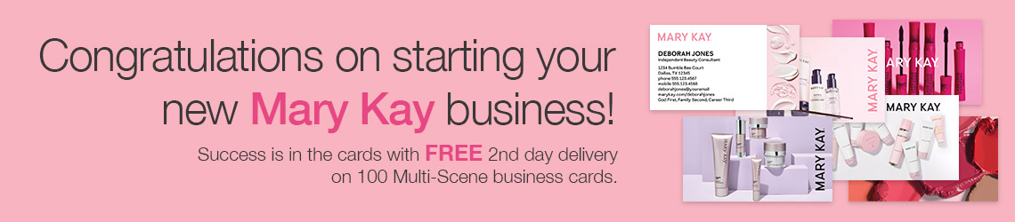 Congratulations on Starting Your New Mary Kay Business!