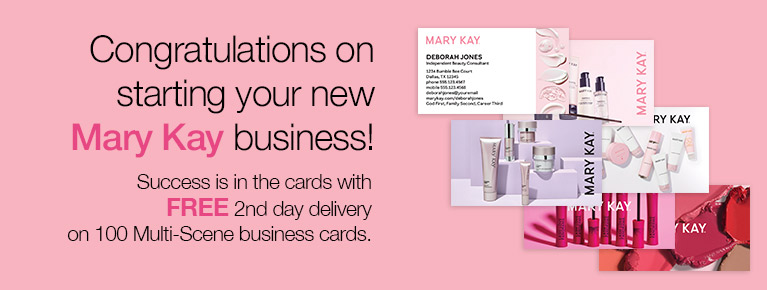 Congratulations on Starting Your New Mary Kay Business!