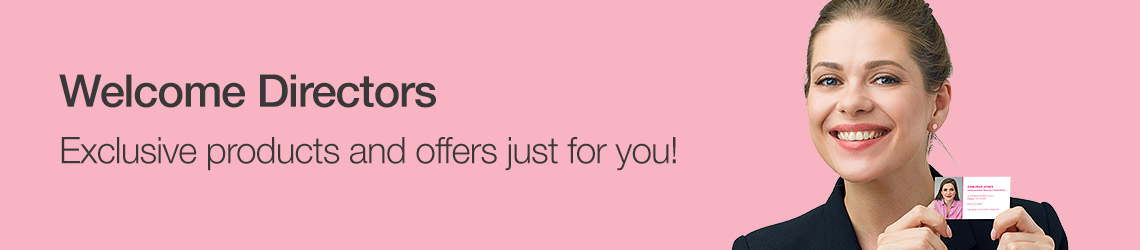 Welcome Directors - Exclusive products and offers just for you!