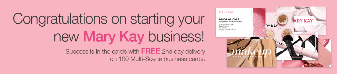 Congratulations on Starting Your New Mary Kay Business!