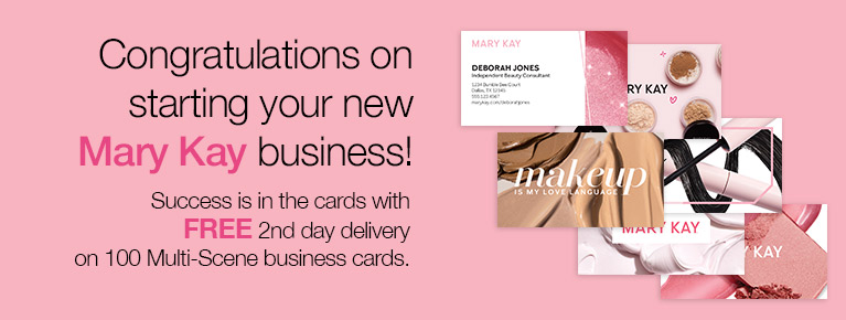 Congratulations on Starting Your New Mary Kay Business!