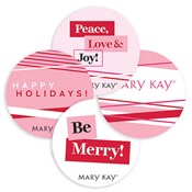 Sellos para embalaje con diseño de Be Merry, no personalizados