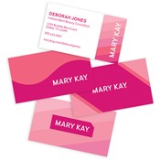 Pink Splash Business Cards