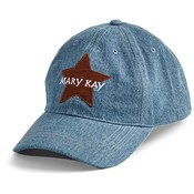Gorra de denim con estrella Mary Kay