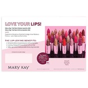 MK Sample Card - Gel Lipstick, Non Personalized