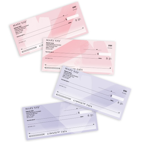 Cheques de Mary Kay
