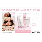 Tarjetas para muestras de rutina de hidratación Mary Kay, no personalizadas, español