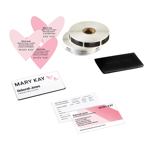 Pink Business Building Kit, with Heart Seals