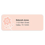 Perfect Petals Address Labels