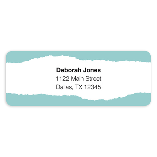 Painted Address Labels