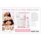 Mary Kay Mattifying Regimen Sample Cards, Spanish Non Personalized