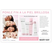 Mary Kay Mattifying Regimen Sample Cards, Spanish Personalized