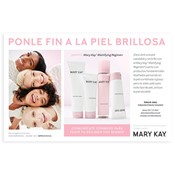 Mary Kay Mattifying Regimen Sample Cards, Spanish Personalized