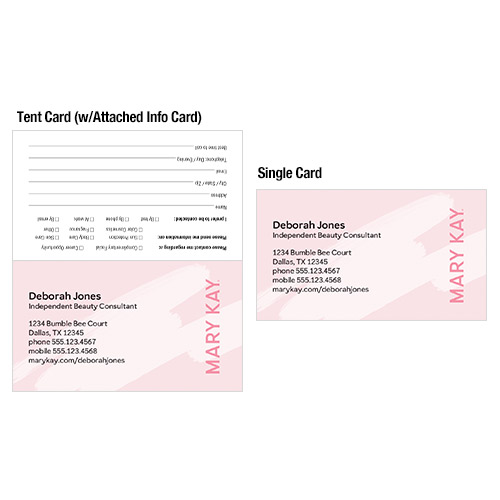 Pink Business Card