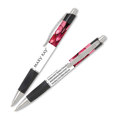 Bolígrafos con imagen de colores labiales, personalizados