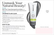 Mary Kay Charcoal Mask Sample Cards, Non-Personalized
