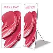 Cartel de pie para eventos, colores labiales, no personalizado
