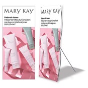 TimeWise 3D Standing Event Banner, Personalized