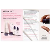 Tarjetas para muestras TimeWise Miracle Set de Mary Kay, español, personalizadas
